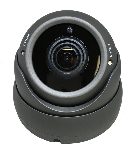 1080P TVI/AHD/CVI/CVBS 2.8-12mm Varifocal 2.4 MP SONY STARVIS Image Sensor IR In/Outdoor (Charcoal) - 101AVInc.