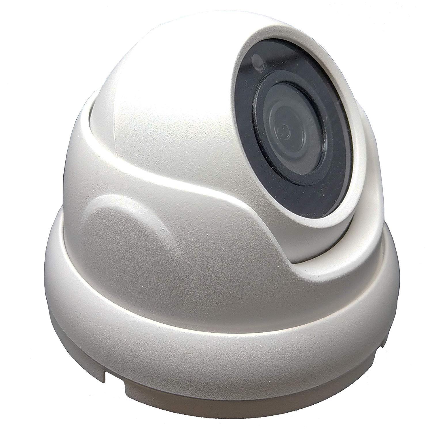 2MP Full HD True WDR PoE IP Dome Camera 2.8mm Fixed Lens  WideAngle Lens Onvif IR Night Vision Weatherproof Best for Home/Business Security 3 Year Warranty (White) - 101AVInc.
